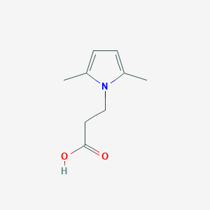 3-(2,5-Dimethyl-1H-pyrrol-1-yl)propanoic acid图片