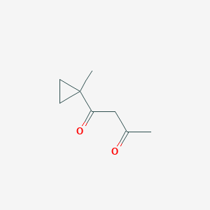 1-(1-Methylcyclopropyl)butane-1,3-dione图片
