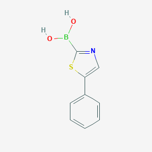 (5-Phenylthiazol-2-yl)boronic acid图片
