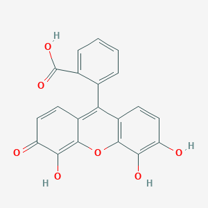 2-(4,5,6-TRIHYDROXY-3-OXO-3H-XANTHEN-9-YL)-BENZOIC ACID图片