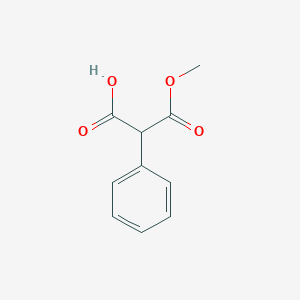 3-Methoxy-3-oxo-2-phenylpropanoic acid图片