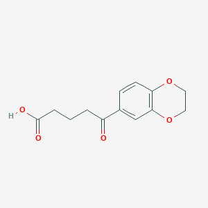 5-[3,4-(Ethylenedioxy)phenyl]-5-oxovaleric acid图片