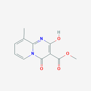 Methyl 2-hydroxy-9-methyl-4-oxo-4H-pyrido[1,2-a]pyrimidine-3-carboxylate图片