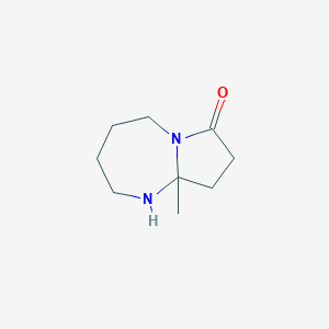 9a-Methyl-octahydro-pyrrolo-[1,2-a][1,3]diazepin-7-one图片