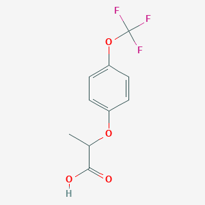 Dl-2-[4-(Trifluoromethoxy)Phenoxy]Propionic Acid图片