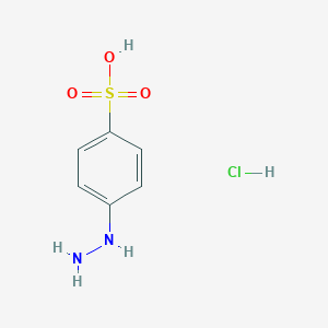 4-Hydrazinylbenzene-1-sulfonic Acid Hydrochloride图片