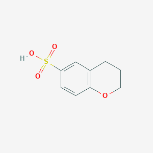 3,4-dihydro-2H-1-benzopyran-6-sulfonic acid图片