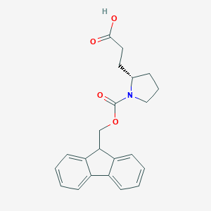 (S)-3-(1-Fmoc-pyrrolidin-2-yl)-propionic Acid图片
