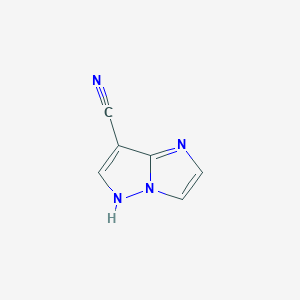 1H-pyrazolo[1,5-a]imidazole-7-carbonitrile图片