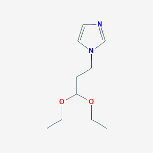 1-(3,3-diethoxypropyl)-1H-imidazole图片