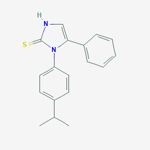 5-Phenyl-1-[4-(propan-2-yl)phenyl]-1H-imidazole-2-thiol图片