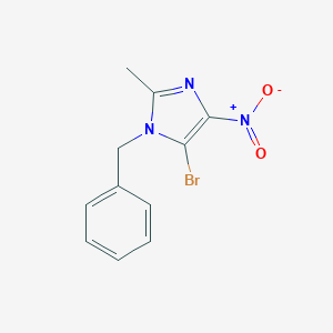 1-Benzyl-5-bromo-2-methyl-4-nitro-1H-imidazole图片