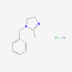 1-benzyl-2-methyl-4,5-dihydro-1H-imidazole hydrochloride图片