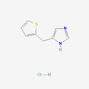 4-[(thiophen-2-yl)methyl]-1H-imidazole hydrochloride图片