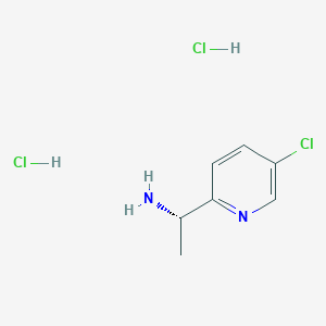(1S)-1-(5-Chloropyridin-2-yl)ethan-1-amine Dihydrochloride图片