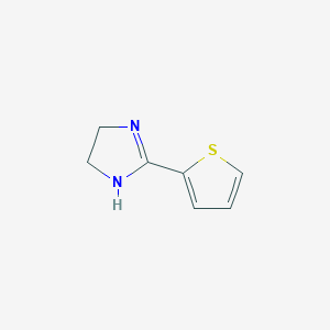 2-(thiophen-2-yl)-4,5-dihydro-1H-imidazole图片
