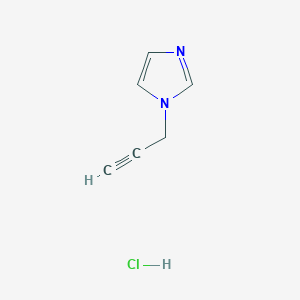 1-(prop-2-yn-1-yl)-1H-imidazole Hydrochloride图片