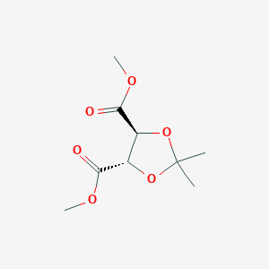 (4S,5S)-2,2-二甲基-1,3-二氧戊环-4,5-二甲酸二甲酯图片