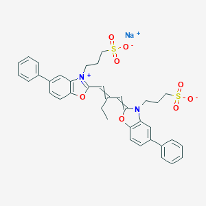 3,3'-Bis(3-sulfopropyl)-5,5'-diphenyl-9-ethyloxacarbocyanine Betaine Sodium Salt图片