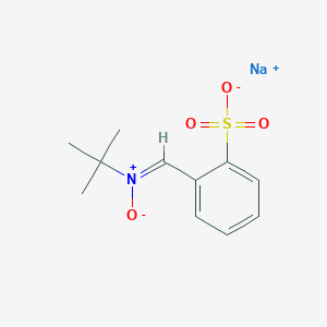 N-tert-Butyl-α-(2-sulfophenyl)nitrone Sodium Salt图片