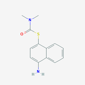 1-[(4-aminonaphthalen-1-yl)sulfanyl]-N,N-dimethylformamide图片