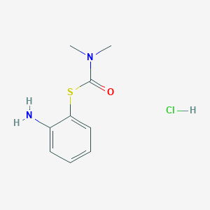 1-[(2-aminophenyl)sulfanyl]-N,N-dimethylformamide hydrochloride图片