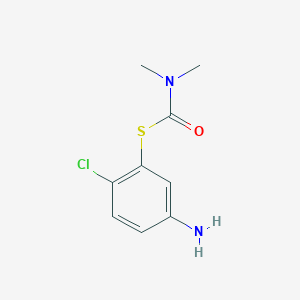 1-[(5-Amino-2-chlorophenyl)sulfanyl]-N,N-dimethylformamide图片