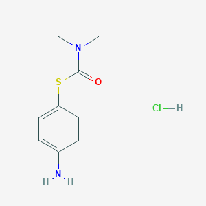 1-[(4-aminophenyl)sulfanyl]-N,N-dimethylformamide hydrochloride图片