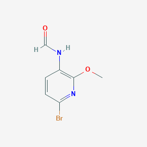 N-(6-Bromo-2-methoxypyridin-3-yl)formamide图片