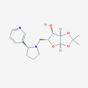 5-(R-2-Pyridin-3-yl-pyrrolidine)-1-yl-5-deoxy-1,2-isopropylidene-alpha-D-xylofuranose图片