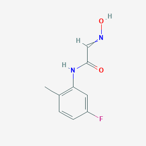 N-(5-fluoro-2-methylphenyl)-2-(N-hydroxyimino)acetamide图片