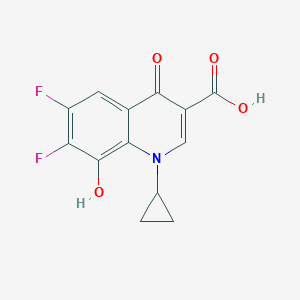 1-Cyclopropyl-6,7-difluoro-1,4-dihydro-8-hydroxy-4-oxo-3-quinolinecarboxylic Acid图片