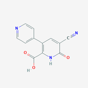5-Cyano-1,6-dihydro-6-oxo-[3,4'-bipyridine]-2-carboxylic Acid图片