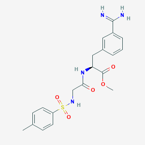 Nalpha-(2-Naphthylsulfonylglycyl)-3-Amidino-D,L-Phenylalanine-Isopropylester图片