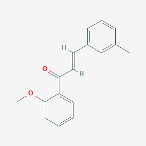 (2E)-1-(2-methoxyphenyl)-3-(3-methylphenyl)prop-2-en-1-one图片