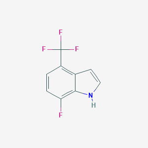 7-Fluoro-4-trifluoromethyl-1H-indole图片