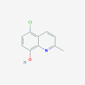 5-?Chloro-?8-?hydroxy-?2-?methylquinoline图片