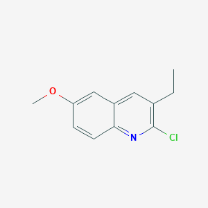 2-Chloro-3-ethyl-6-methoxyquinoline图片