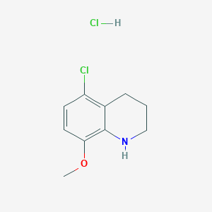 5-chloro-8-methoxy-1,2,3,4-tetrahydroquinoline hydrochloride图片