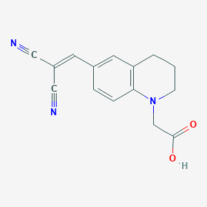 N-Carboxymethyl-6-(2,2-dicyanovinyl)-1,2,3,4-tetrahydroquinoline图片
