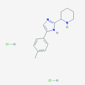 2-[4-(4-methylphenyl)-1H-imidazol-2-yl]piperidine dihydrochloride图片