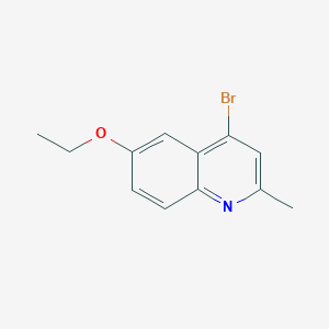 4-Bromo-6-ethoxy-2-methylquinoline图片