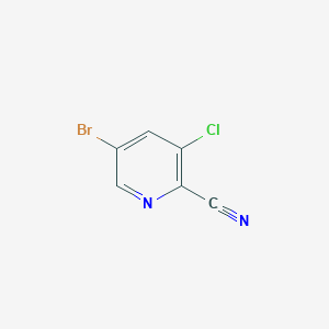 5-bromo-3-chloropyridine-2-carbonitrile图片