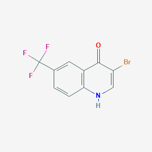 3-Bromo-4-hydroxy-6-trifluoromethylquinoline图片