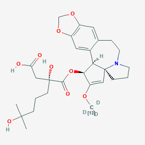 4'-Demethyl Homoharringtonine-13C,d3图片