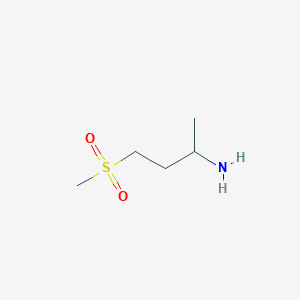 4-methanesulfonylbutan-2-amine图片