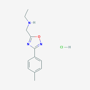 N-{[3-(4-methylphenyl)-1,2,4-oxadiazol-5-yl]methyl}ethanamine hydrochloride图片