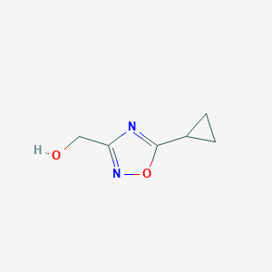 (5-cyclopropyl-1,2,4-oxadiazol-3-yl)methanol图片