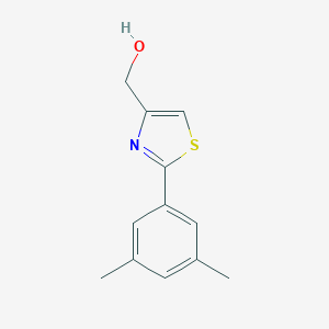 (2-(3,5-Dimethylphenyl)thiazol-4-yl)methanol图片