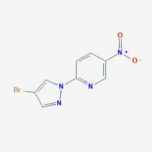 2-(4-bromo-1H-pyrazol-1-yl)-5-nitropyridine图片